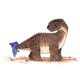 Illustration for article titled Dinosaurs face new challenges in these beautiful watercolors
